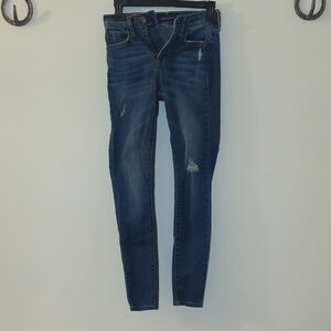 Aeropostale Dark Blue Women's Skinny Jeans